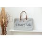Family Bag Nursery Bag - Canvas - Grey