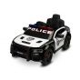 Coche Eléctrico de juguete Dodge Charger Vehículo de Policía color blanco