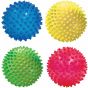 Edushape, set de 4 pelotas sensoriales pequeñas - 10 cm