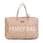 Bolso Family Bag Acolchado en Color Beige de Childhome- REBAJAS - 