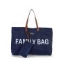 Bolso familiar Family Bag Azul Marino Letras  Blancas , Childhome