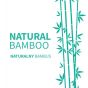 Manta de Bambú Azul 75 x 100 cm