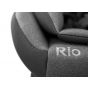 Silla de Coche Rio I-Size en Gris 40-105cm: Máxima Seguridad con un Toque Contemporáneo. Giratoria y con Pata de Apoyo