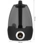 Humidificador 5,8 l, eficiente, silencioso con difusión de fragancias , color Negro
