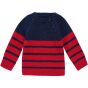 Jersey de lana para niños en color Rojo y Navy