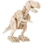 Juego de construcción de madera Dino Robot T-Rex con control remoto