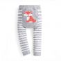 Leggings Grises Estampado zorrito