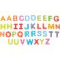 Letras magnéticas multicolores