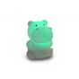 Luz de Noche Recargable Hipopótamo verde de Isi Mini