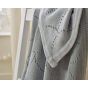 Manta calada de algodón para Bebés Dip Dye gris 70 x 90 cm - Clair de Lune 
