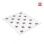 Manta de Algodón Estrellas gris 80 x 100 cm - Cambrass
