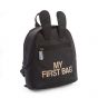 Mochila Infantil My First Bag negra Childhome