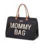 Bolso de maternidad Mommy Bag Negro Letras Doradas , Childhome