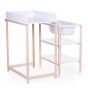 Mueble cambiador de madera con Bañera Integrada en color Blanco y Natural, Childhome - OFERTA NAVIDAD - 