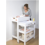 Mueble cambiador con Bañera para Bebé– Childhome