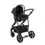 Silla de Paseo convertible en Capazo Nala Black Kikkaboo