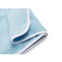 Capa de baño con capucha Crepe en color Azul