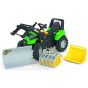 Pala pinza para tractor a pedales Rollytoys