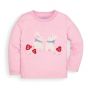 Pijama para niña Rosa Conejitos y Cuadros