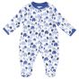 Pijama para Bebé de Elefantes Azules