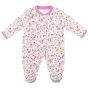 Pijama para bebés en color Rosa con estampado de Confeti