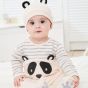 Pijama y Gorrito para Bebé Panda