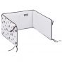 Protector Cuna 60 x 35 cm Be Universe gris - Cambrass