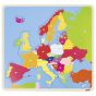 Puzzle de Europa con capitales