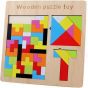 Puzzle de madera Tangram Tetris