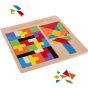 Puzzle de madera Tangram Tetris