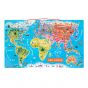 Puzzle Magnético Mapa del Mundo - Janod