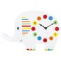 Reloj de Pared Infantil Elefantes Brillantes