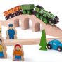 Tren de madera Flying Scotsman , Bigjigs Toys