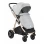 Silla de paseo 3 piezas Ugo Gris Claro Melange