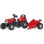 Tractor con pedales rojo RollyKid 1170 CVX 