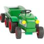 Tractor de madera Verde - Woodfriends