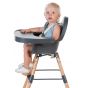 Trona Evolutiva Evolu de Childhome Color Natural / Antracita