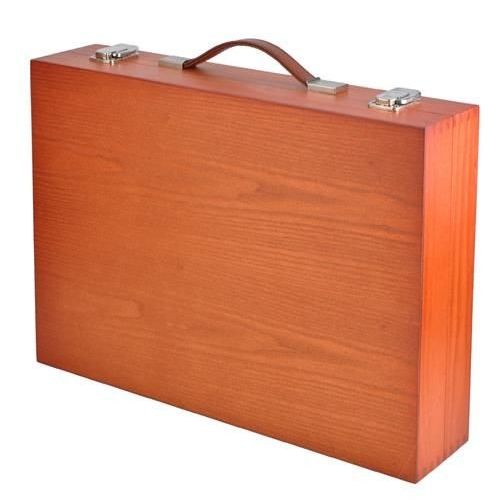 Kit de pintura en maletín de madera de 174 piezas: la herramienta perfecta  para la creatividad artística - Shopmami