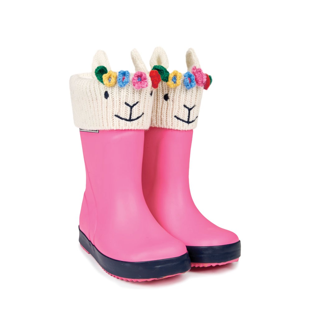 Forro para Botas de agua de Niña Llama - Shopmami