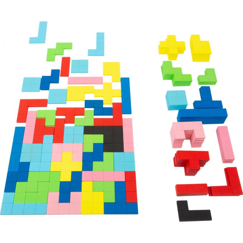 Puzzle de madera Tetris 114 piezas Shopmami