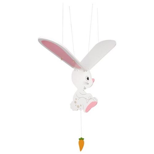 Animal móvil de conejo para bebés, de Goki