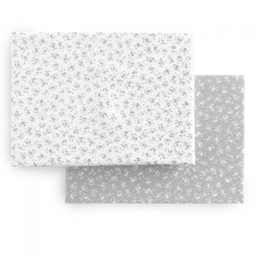 Set de 2 bajeras para Cuna de 60 x 120 cm , Liberty Gris Cambrass