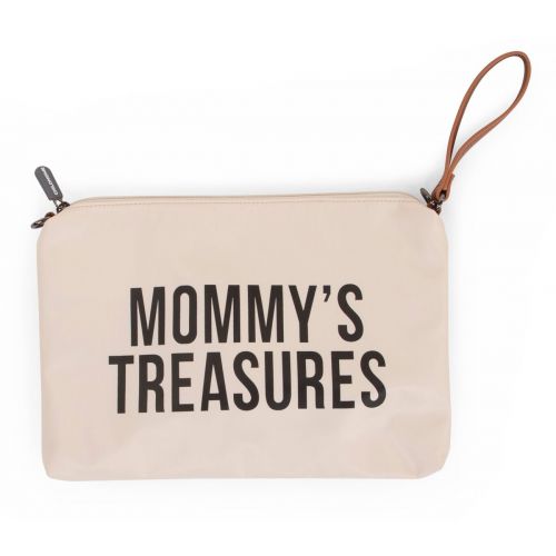 Bolso Neceser Mommy's Treasures Blanco Crudo Childhome