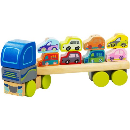 Camión de juguete con 8 coches , Cubika