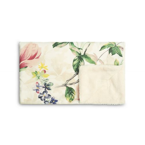 Manta de felpa Magnolia para Bebés - Suave, Cálida y Reversible, 80x100cm