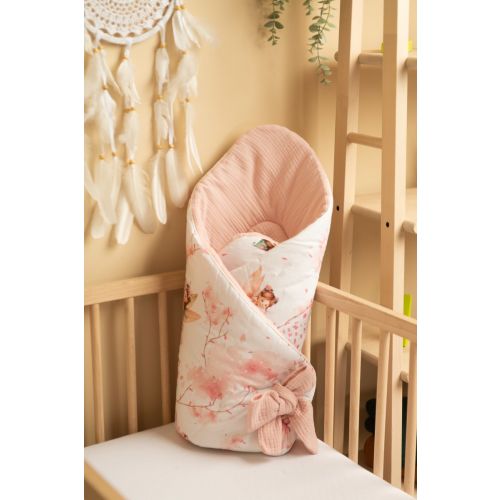 Arrullo Bebé Cone Wrap Pink Fairy - Suavidad y Versatilidad para el Confort de Tu Bebé