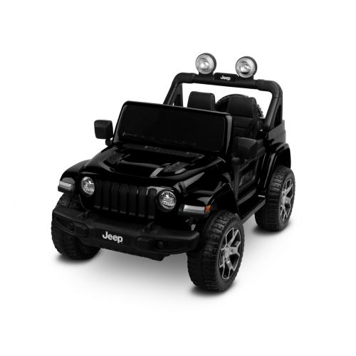 Vehículo eléctrico todo terreno Jeep Rubicon Negro con batería