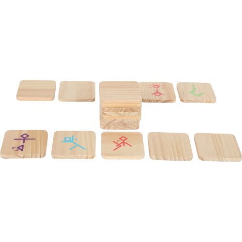 Juego de baile Madera Active , 18 piezas