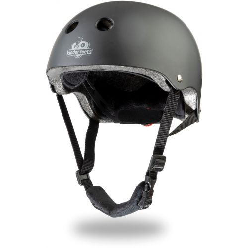 Casco Infantil Negro Kinderfeets