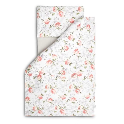 Juego de Funda Nórdica + Funda de Almohada + Sábana - Jardín Mágico para Cuna de 60 x 120 cm - REBAJAS - 